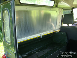 Green 1989 Land Rover Defender