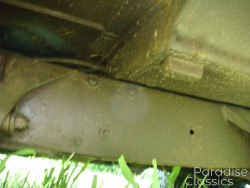 Green 1989 Land Rover Defender