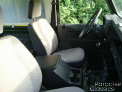 Green 1989 Land Rover Defender