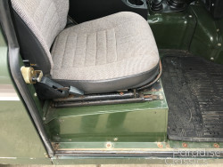 Green 1989 Land Rover Defender