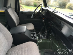 Green 1989 Land Rover Defender
