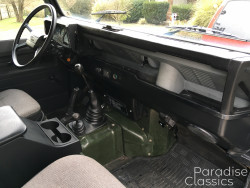 Green 1989 Land Rover Defender