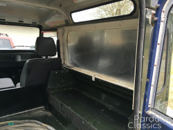 Green 1989 Land Rover Defender