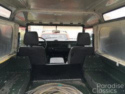 Green 1989 Land Rover Defender