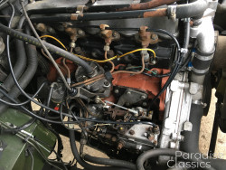 Green 1989 Land Rover Defender