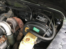 Green 1989 Land Rover Defender