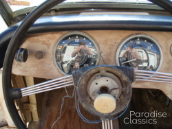 Gold 1955 Triumph TR-2