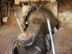 Gold 1955 Triumph TR-2