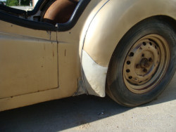 Gold 1955 Triumph TR-2