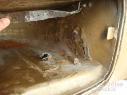 Gold 1955 Triumph TR-2