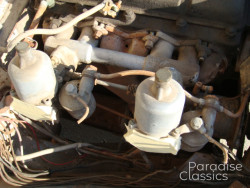 Gold 1955 Triumph TR-2