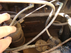 Gold 1955 Triumph TR-2