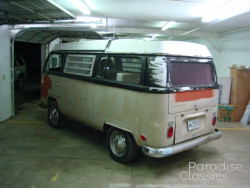 Brown 1970 Volkswagen Bus