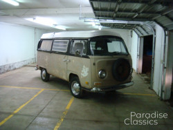 Brown 1970 Volkswagen Bus