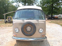 Brown 1970 Volkswagen Bus