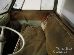 Green 1959 Volkswagen Bus