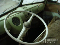 Green 1959 Volkswagen Bus