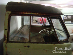 Green 1959 Volkswagen Bus