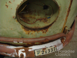 Green 1959 Volkswagen Bus