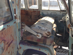 Green 1962 Volkswagen Bus