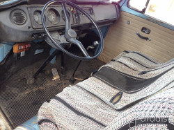 White 1970 Volkswagen Bus