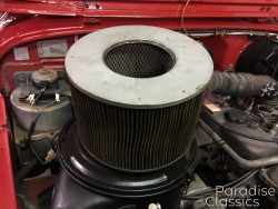 White 1981 Toyota Land Cruiser Air Filter
