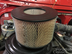 White 1981 Toyota Land Cruiser Air Filter