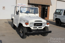 White 1981 Toyota Land Cruiser