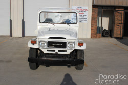 White 1981 Toyota Land Cruiser