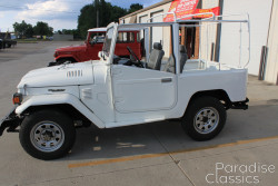 White 1981 Toyota Land Cruiser