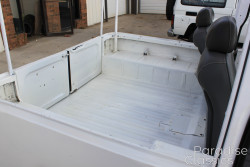 White 1981 Toyota Land Cruiser