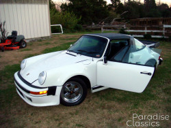 White 1974 Porsche 911